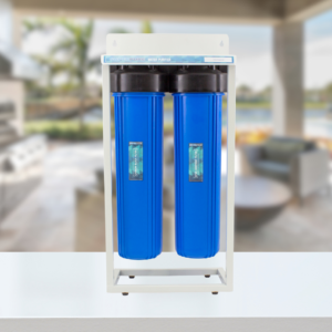 SUPERPURE 2-Stage Whole House Water Filtration System on Stand