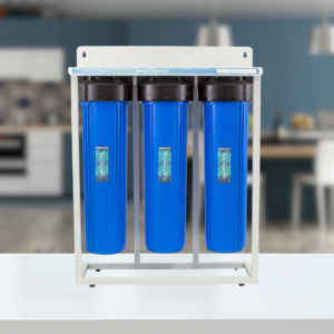 SUPERPURE 3-Stage Whole House Water Filtration System on Stand