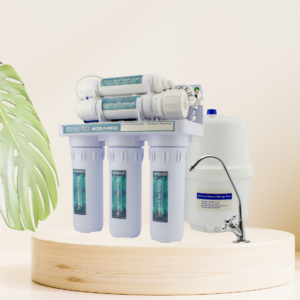 SUPERPURE 50GPD Reverse Osmosis Filtration System with Booster Pump